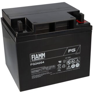 Fiamm Blei-Akku FG24204 12V 42Ah Pb M6 Schraubanschluss