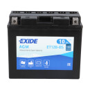 Exide ET12B-BS 12V 10Ah Bike AGM Motorradbatterie