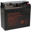 Effekta BTL12-18 Blei-Vlies-Akku AGM VRLA 12V 18Ah Blei...