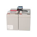 RBC48 Plug-&-Play-Ersatzakku für APC Smart UPS 750 + HP/IBM/Fujitsu