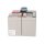 RBC48 Plug-&-Play-Ersatzakku für APC Smart UPS 750 + HP/IBM/Fujitsu