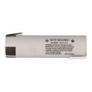 Panasonic Li-Ion 3,6V 3100mAh NCR18650BD BD Z-Lötfahne