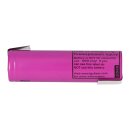 LG 18650 3,6V 2000mAh Akku ICR18650-HD2 25A Z-Lötfahne