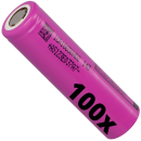 100x LG 18650 3,6V 2000mAh Akku ICR18650-HD2 25A