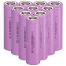 10x BAK 21700 Akku 3,6V 5000mAh 10,2A N21700CG