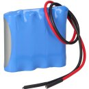 Akkupack 4.8V 2200mAh F1x4 Kabel offen Akku 4.8 Volt