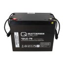 Battery compatible E-mobile Shoprider 2x 12v 75Ah (77Ah)