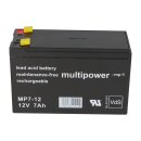 Battery compatible e-mobile aks Lifter Foldy, black 12v