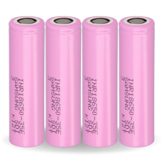 4x Samsung INR18650-35E 3500mAh 3,7V - 18650 Akku