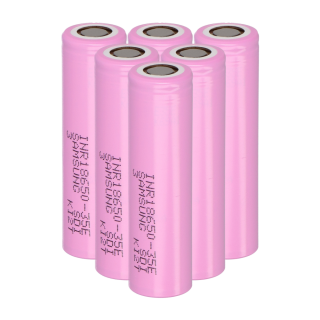 6 x Samsung INR18650-35E 3500mAh 3,7V - 18650 Akku