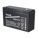 Exide Powerfit S306/12 S 6V 12Ah AGM Standby-Akku