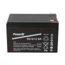 Exide Powerfit S312/12 SR 12V 12Ah AGM Standby-Akku