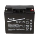 Exide Powerfit lead-acid battery agm 12v 18Ah s312/18 f5