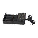 PATONA USB Ladegerät für Rundzellen CR123A 14500 16340 18650 22650 26650 AAA AA