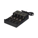 PATONA USB Ladegerät für Rundzellen CR123A 14500 16340 18650 22650 26650 AAA AA