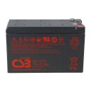 CSB GP1272 AGM Bleiakku 12V 7,2Ah T1 / Faston 4,8 mm