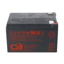 CSB GP12120 AGM Bleiakku 12V 12Ah T2 / Faston 6,3 mm