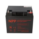 2x lead battery npd12-45 12v 45Ah cycle proof for wheelchair and senior mobile