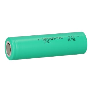 TerraE INR 18650 25P Li-Ion Akku - 3,6V 2500mAh 20A