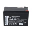 Quality-Batteries 12LCP-12 12V 13Ah AGM Akku – passend für Panasonic LC-RA1212PG1