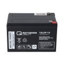 1x rechargeable battery 12V-13Ah Pb battery lead gel 12lcp-12 qb