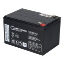 1x rechargeable battery 12V-13Ah Pb battery lead gel 12lcp-12 qb