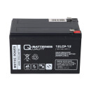 Battery compatible electric scooter e.g. 1000xl eec 4x 12lcp-12 12V-13Ah agm lead battery qb