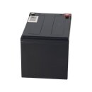Battery compatible electric scooter e.g. 1000xl eec 4x 12lcp-12 12V-13Ah agm lead battery qb