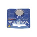 10 x varta cr 2025 lithium button cell 3v 1pc blister