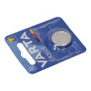 10 x varta cr 2025 lithium button cell 3v 1pc blister