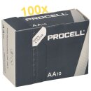 100x Duracell Industrial MN1500 100er Karton AA LR06 Mignon