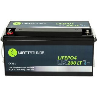 WSB LiFePO4 Akku 12V (12,8V) 100Ah inkl. Bluetooth Caravan Edition