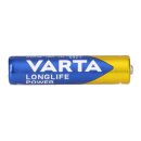 40x Varta 4903 Longlife Power Micro Batterie AAA im 4er Blister