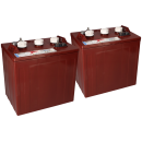 2x Trojan T-105 6V 225Ah Deep Cycle Batterie (12V)