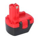 12V 3300mAh Ni-MH Akku Doppelpack kompatibel mit Bosch BAT043
