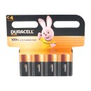 Duracell MN1400 Plus Baby Batterie 1,5V 4er Blister