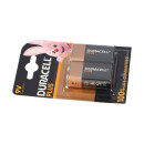 Duracell MN1604 Plus 9V-Block Batterie 2er Blister