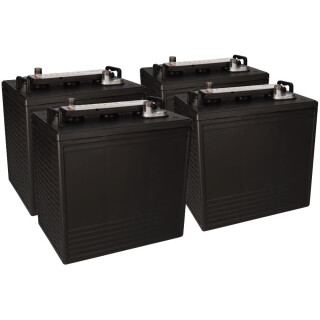 4x Q-Batteries 6DC-210 6V 210Ah Deep Cycle Traktionsbatterie