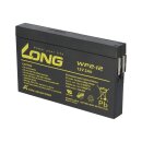 Kung Long WP2-12 12V 2Ah AGM Bleiakku F1 4,8mm