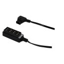 PATONA 4-fach D-TAP Adapter Splitter Verteiler Hub 1 männlicher D-TAP auf 4 weibliche D-TAP