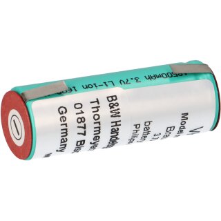 Akku für Braun 5671 Philips Norelco 8892XL 3.7V Li-Ion 1600mAh