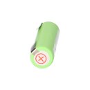 Rasierer-Akku 1,2V 2Ah passend für Wella Xpert HS40