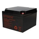 Effekta BTL 12-28 AGM Bleiakku 12V 28Ah – wartungsfreier VRLA-Akku