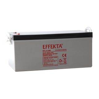 Effekta BTL 12-260 Blei-Vlies Akku AGM VRLA 12V 260Ah