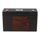 Effekta bt 6-12 lead-fleece battery agm vrla 6v 12Ah