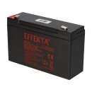 Effekta bt 6-12 lead-fleece battery agm vrla 6v 12Ah