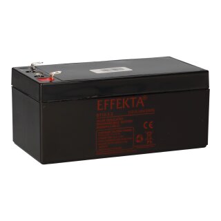 Effekta BT 12-3.2 Blei-Vlies Akku AGM VRLA 12V 3,2Ah