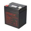 Effekta BT 12-5 AGM Bleiakku 12V 5Ah – wartungsfreier VRLA-Akku