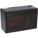 Effekta BT 12-7 AGM Bleiakku 12V 7Ah VdS – wartungsfreier VRLA-Akku
