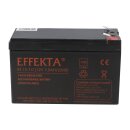 Effekta BT 12-7 VdS Blei-Vlies Akku AGM VRLA 12V 7Ah